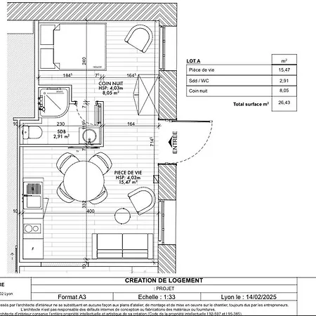 Apartmanhotel Coeur Confluence T2